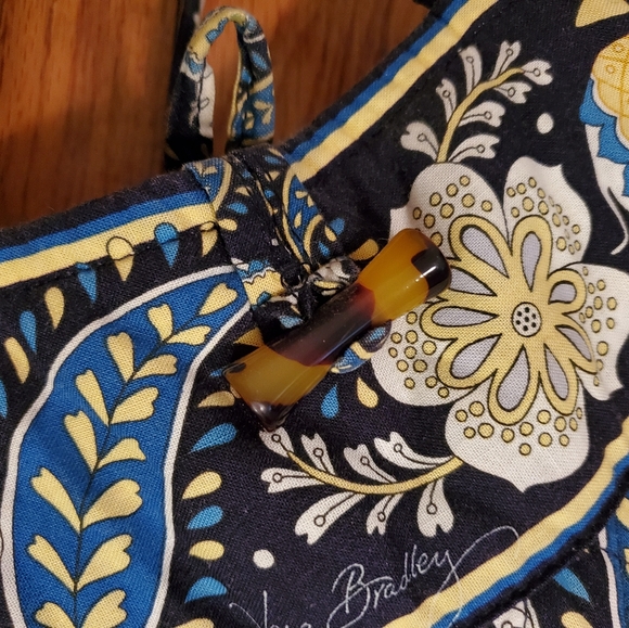 Vera bradley tote in retired Ellie Blue - Picture 4 of 8